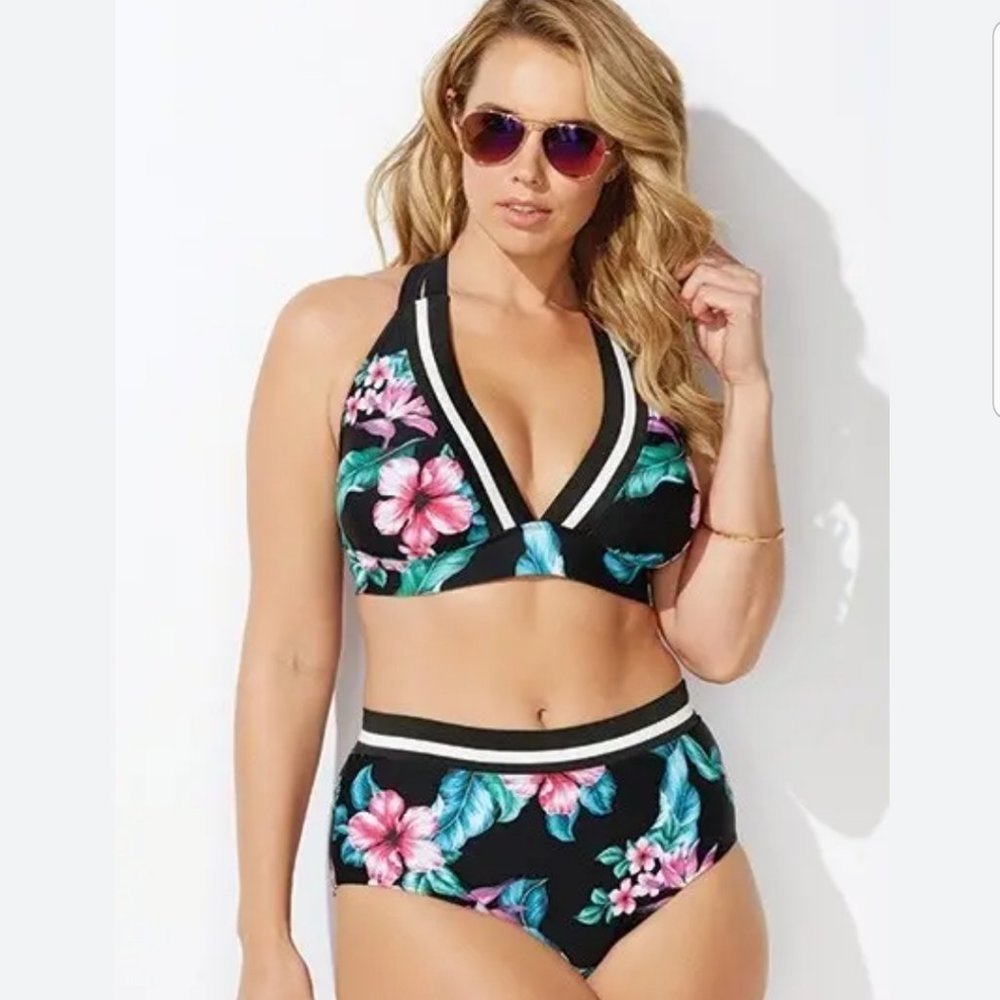 Swimsuits for all Tropical floral Bikini